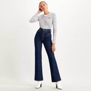 Levi's Blue Boot Cut Jeans Classic Style